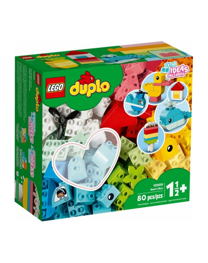 LEGO 10909 DUPLO CLASSIC Pudełko z serduszkiem p3 główny