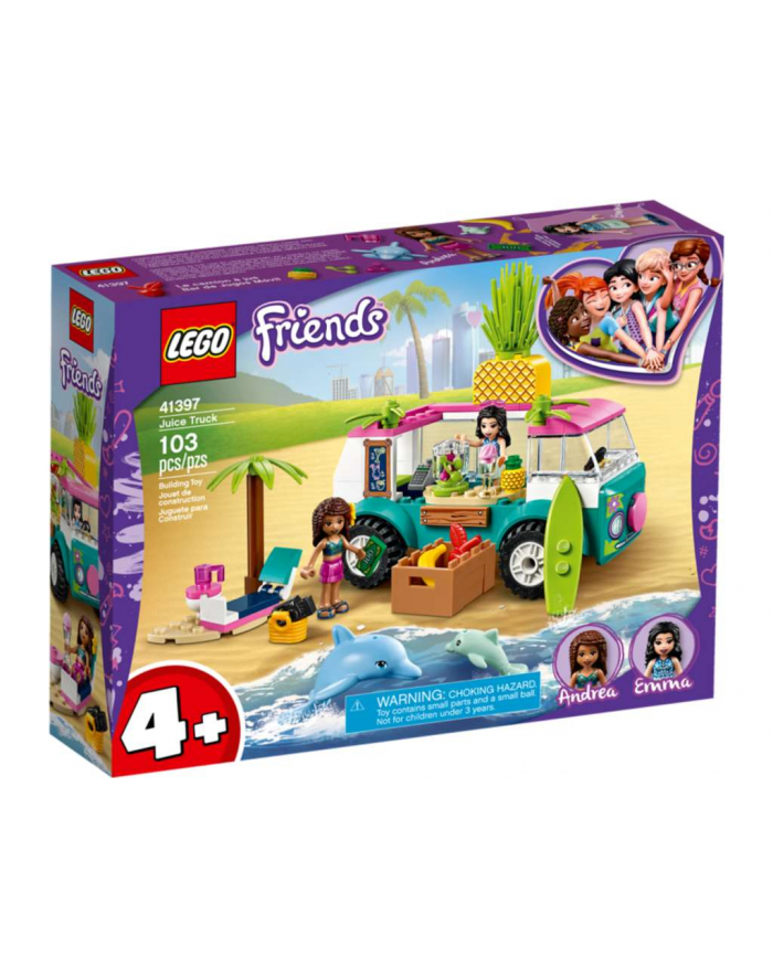 LEGO 41397 FRIENDS Food Truck z sokami p6 główny