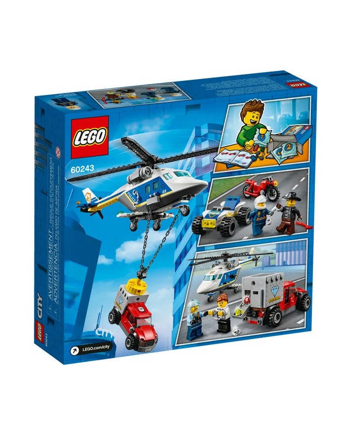 LEGO 60243 CITY Pościg helikopterem policyjnym p3 główny