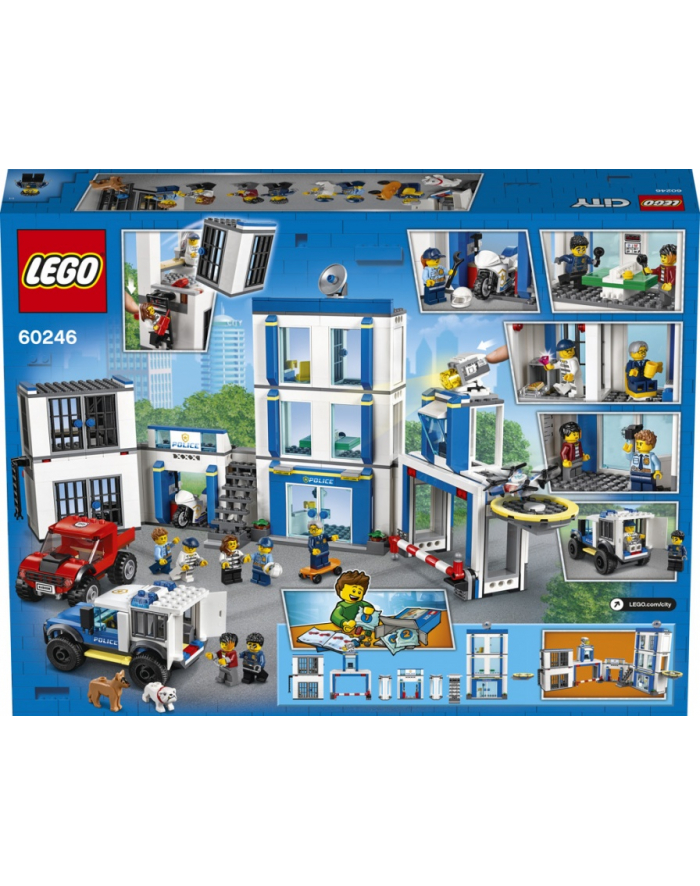 LEGO 60246 CITY Posterunek policji p3 główny