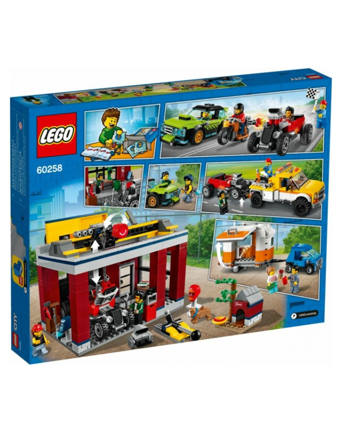 LEGO 60258 CITY Warsztat tuningowy p4 główny