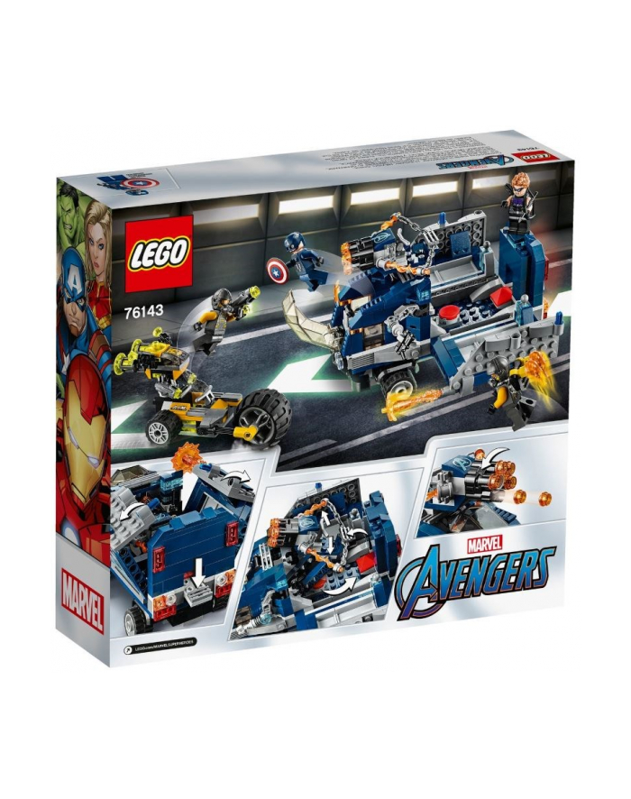 LEGO 76143 SUPER HEROES Avengers Zatrzymanie ciężarówki p3 główny
