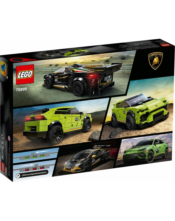 LEGO 76899 SPEED CHAMPIONS Lamborghini Urus ST-X, Lamborghini Huracan Super Trofeo EVO p3 główny