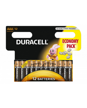 duracell Baterie Basic AAA/LR3 12szt blister