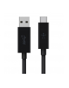 belkin Kabel USB-C do USB A 3.1 1m czarny - nr 1