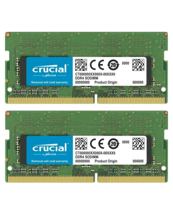 crucial Pamięć DDR4 SODIMM 64GB/3200 (2*32GB) CL22