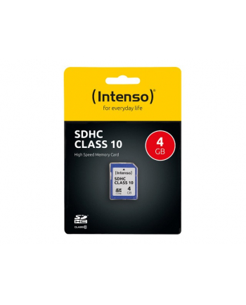 intenso Karta pamięci SDHC 4GB class 10