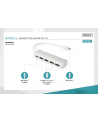 digitus HUB/Koncentrator 4-portowy USB 3.0 SuperSpeed z Typ C Power Delivery, aluminium - nr 12