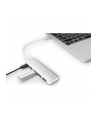 digitus HUB/Koncentrator 4-portowy USB 3.0 SuperSpeed z Typ C Power Delivery, aluminium - nr 65
