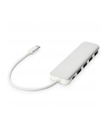 digitus HUB/Koncentrator 4-portowy USB 3.0 SuperSpeed z Typ C Power Delivery, aluminium - nr 67