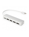 digitus HUB/Koncentrator 4-portowy USB 3.0 SuperSpeed z Typ C Power Delivery, aluminium - nr 79