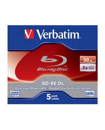 verbatim BD-RE 50GB x2 (5 Jewel Case)