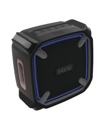 iHome iBT371 Głośnik Bluetooth ze światłem; przenośny, wodoodporny, wstrząsoodporny