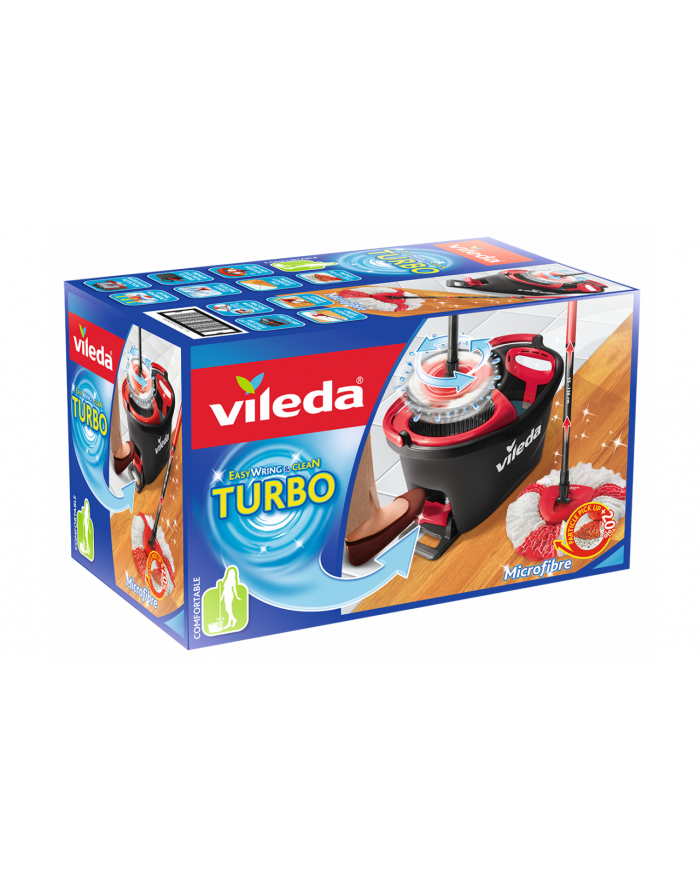 vileda Easy Wring and Clean Turbo mop obrotowy okrągły główny