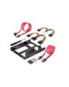 digitus Ramka montażowa/Adapter SSD/HDD 2x 2.5' do 3.5' (ATA, SATA, SSD) metalowa ,zestaw z kablami, czarna - nr 12