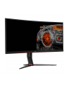 aoc Monitor CU34G2X/BK 34 cale VA 144Hz 1ms HDMIx2 DP - nr 180