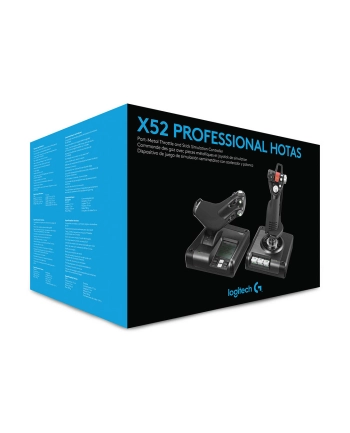 logitech G Saitek X52 Pro Flight Control System 945-000003