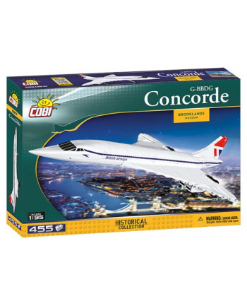 COBI 1917 ACTION TOWN Concorde G-BBDG 455 klocków