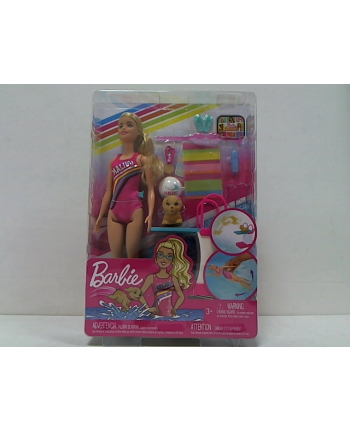 Barbie Lalka pływaczka GHK23 p6 MATTEL