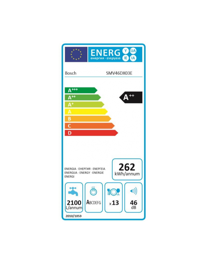 bosch Zmywarka SMV46DX03E główny