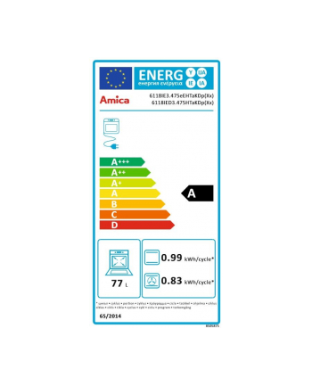 amica Kuchnia indukcyjna wolnostojąca 6118IED3.474HTaKDp(Xx)