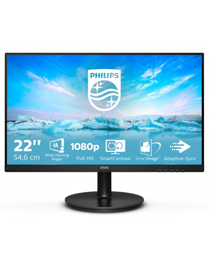 philips Monitor 221V8 21.5 cali VA HDMI główny