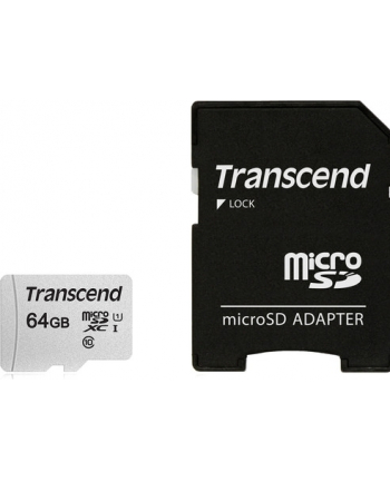 transcend Karta pamięci microSDXC 64G CL10 V30 95/40 MB/s