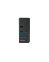 natec Hub USB 4 porty Mantis 2 USB 3.0 z włącznikiem + zasilacz - nr 47