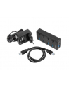 natec Hub USB 4 porty Mantis 2 USB 3.0 z włącznikiem + zasilacz - nr 51