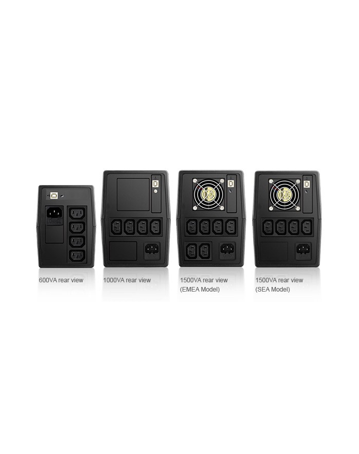 delta UPS VX600 600VA/360W USB Line inter.  UPA601V210035 główny