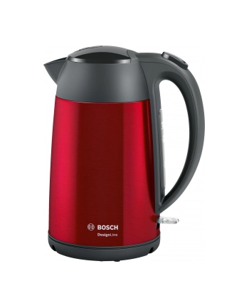 Bosch Design Line TWK3P424, kettle (red / gray, 1.7 liters)