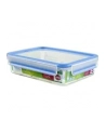 EMSA Clip & Close Frischhaltedosen (transparent / blue, 1.2 liters, classical format) - nr 6