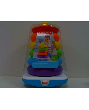 Fisher-Price Giga piramidka z kółek GJW15 MATTEL