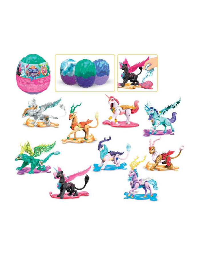 MEGA CONSTRUX Breakout Beasts Crystal Creature GLK07 p9 MATTEL mix główny