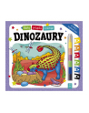 aksjomat Książka Mały artysta koloruje dinozaury - nr 1