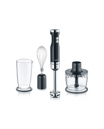 Graef Hand Blender HB502 (black / stainless steel 3-piece set,)