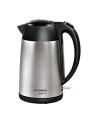 Bosch Design Line TWK3P420, kettle (stainless steel / black, 1.7 liters) - nr 1
