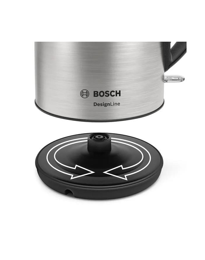 Bosch Design Line TWK3P420, kettle (stainless steel / black, 1.7 liters) główny