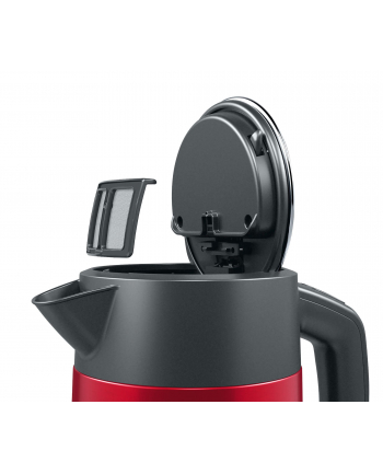 Bosch Design Line TWK4P434, kettle (red / gray, 1.7 liters)