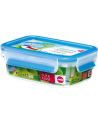 Emsa Clip & Close plastic box (transparent / blue, 0.55 liter, classical format) - nr 11