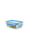 Emsa Clip & Close plastic box (transparent / blue, 0.55 liter, classical format) - nr 6