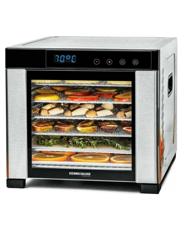 Rommelsbacher Automatic Food Dehydrator DA 900 (stainless steel / black) główny