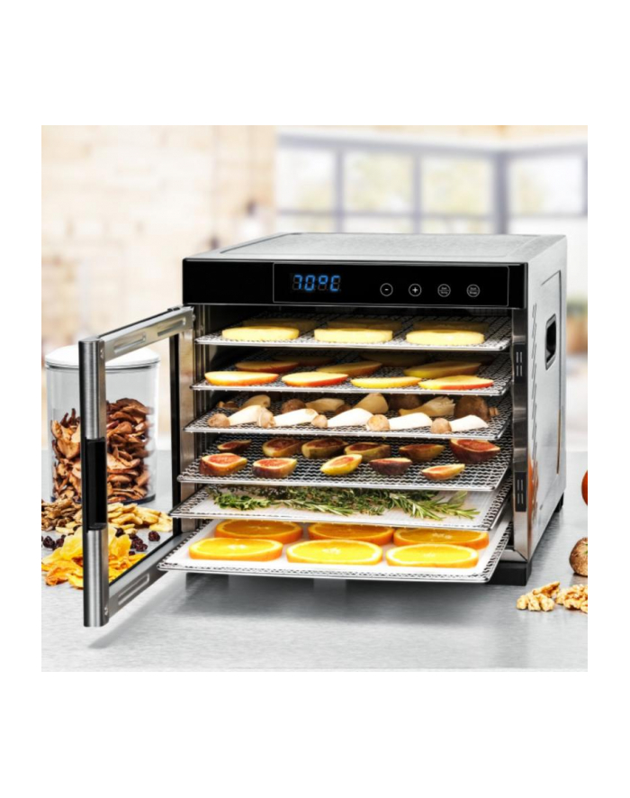 Rommelsbacher Automatic Food Dehydrator DA 900 (stainless steel / black) główny