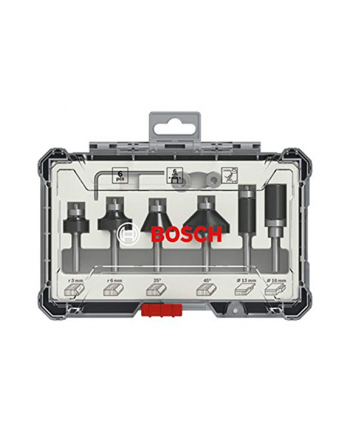 bosch powertools Bosch cutter set 6 pcs Trim & Edging 6mm - 2607017468 shank