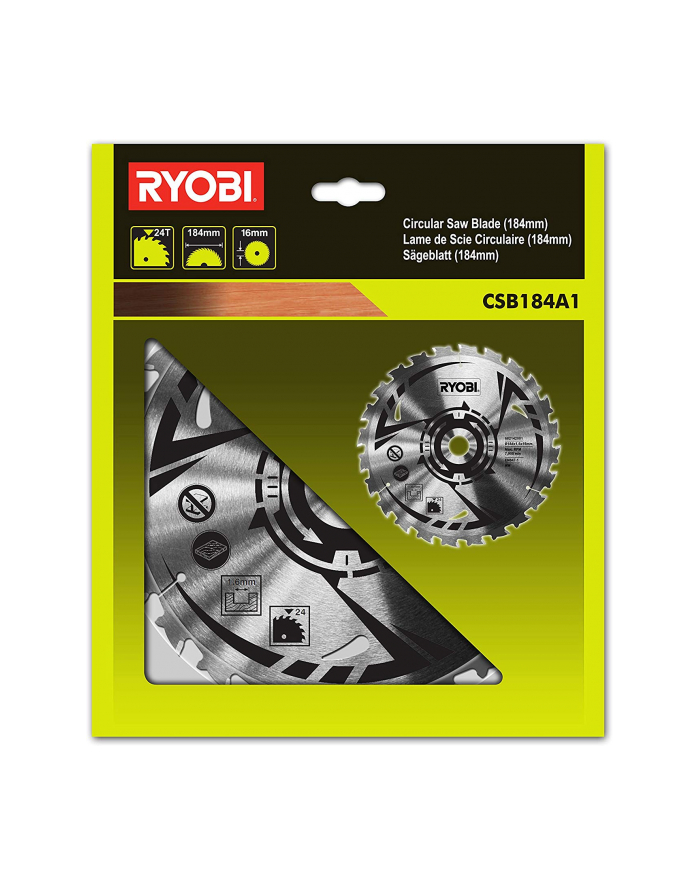 Ryobi TC saw blade 24 Z CSB184A1 - 5132003615 główny