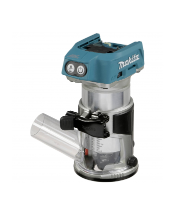 Makita cordless multifunction router DRT50Z, 18 Volt, milling machine (blue / silver, without battery and charger)