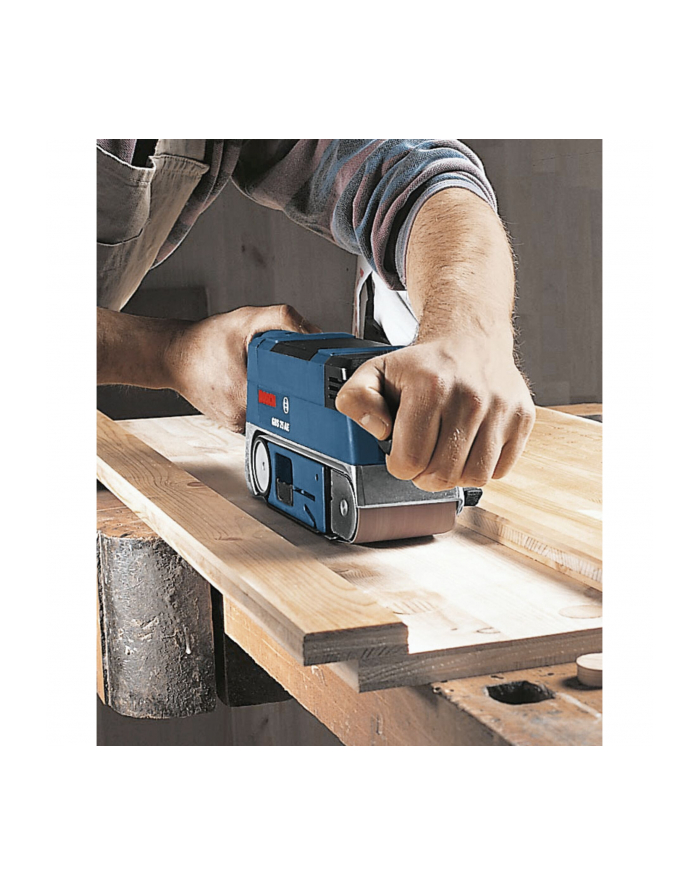 bosch powertools Bosch Belt Sander GBS 75 AE Professional (blue / black, suitcase) główny