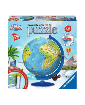 Ravensburger 3D Puzzle-Ball Kindererde deutsch - 11160