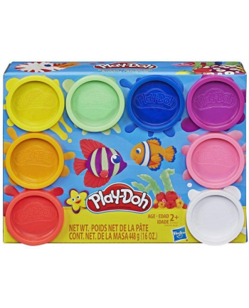 Hasbro Play-Doh 8 Pack Rainbow - E5062ES1