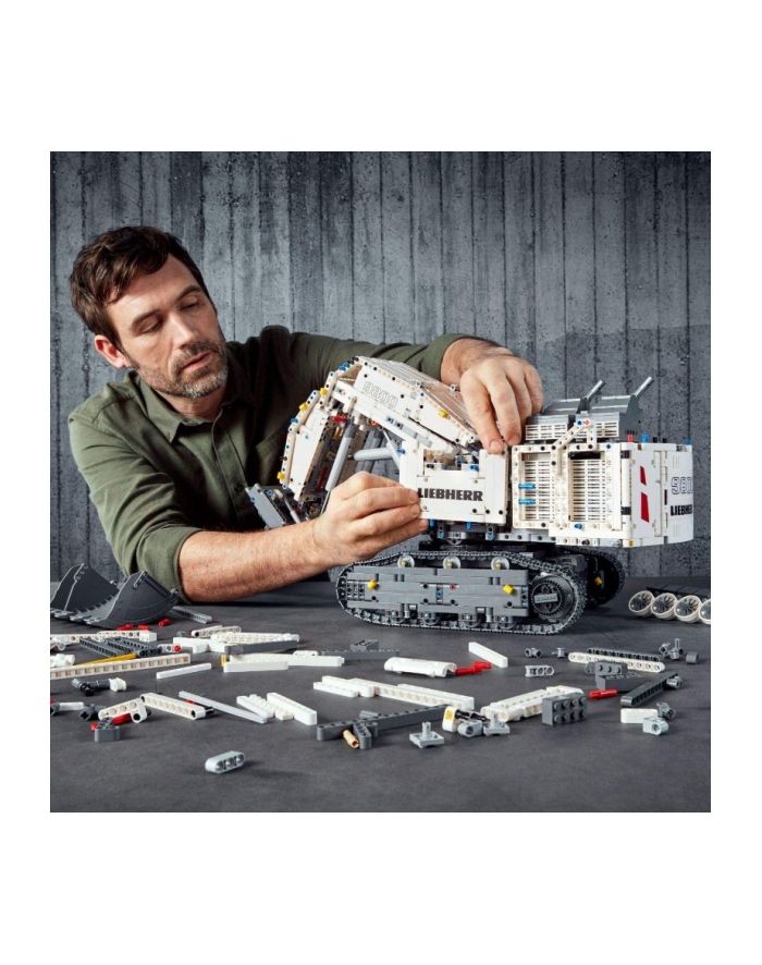 LEGO Technic 42100 Liebherr excavator R 9800, construction toys (grey) główny